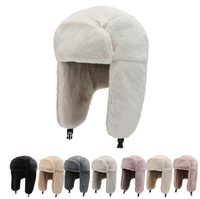 Gorro de Invierno Ruso Estilo Aviador con Orejeras, Modelo 2025, para Hombre