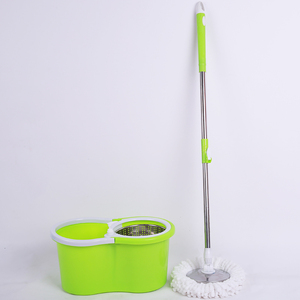Mopa telescópica plana de acero 360 con cubo cuadrado y repuesto de mopa redonda. Sin <span class=keywords><strong>reseñas</strong></span> aún. - Product Image 3
