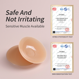 Copricapezzoli in Silicone Invisibili Senza Colla di Grado Medico per Intimo Femminile Ultra Sottili Adesivi per la Pelle - Product Image 5