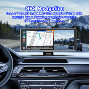 Android tự động di động HD 10.26 "Xe MP5 Máy nghe nhạc Carplay kết nối màu xanh răng nói chuyện đảo ngược video Carplay - Product Image 3