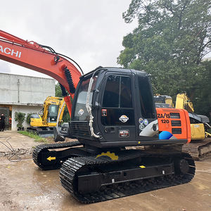 حفارة هيتاشي ZX120 مستعملة 12 طن موديل 2021 أصلية زاكسيس 120 12 طن حفارة زاحفة متوسطة الحجم آلة بناء يابانية - Product Image 4