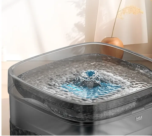 大容量304盎司/2.4加仑/9L汽车宠物咖啡厅饮水机时尚环保狗猫饮水机 - Product Image 3