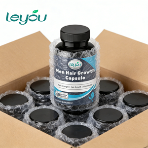 Capsules de croissance capillaire pour hommes, marque privée OEM, <span class=keywords><strong>complément</strong></span> <span class=keywords><strong>alimentaire</strong></span> végétarien pour la force et la santé des <span class=keywords><strong>cheveux</strong></span> - Product Image 5