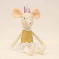 Poupées en peluche souris animaux en peluche jouet jaune filles cadeau pour bébé meilleures ventes