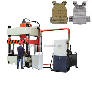 Giubbotto antiproiettile casco in <span class=keywords><strong>Kevlar</strong></span> stampaggio pressa idraulica, utilizzando pompa elettrica di base per ingranaggi - Product Image 3