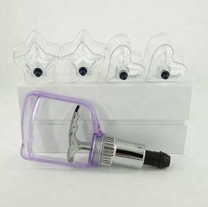Popular Juego de Ventosas Transparentes Hijama de 6 Piezas en Forma de Estrella para Alivio del Dolor Corporal - Product Image 5