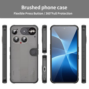 For <span class=keywords><strong>Nothing</strong></span> <span class=keywords><strong>Phone</strong></span> 3 Case, New Trends Translucent Matte Anti-Fingerprint <span class=keywords><strong>Funda</strong></span> para teléfono móvil a prueba de golpes para <span class=keywords><strong>Nothing</strong></span> <span class=keywords><strong>Phone</strong></span> 3 3A Pro - Product Image 2