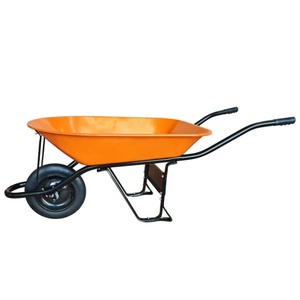 <span class=keywords><strong>Carretilla</strong></span> de Acero Reforzada de 4.5 Pies y 65L, con Ruedas Sólidas, Capacidad de 200KG, Marca HONGYU, Garantía de 1 Año - Product Image 1