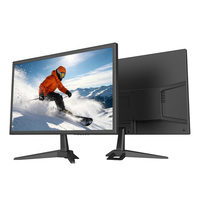 Moniteur d'ordinateur LED TN 20 pouces 75 Hz 1600*900 de résolution, moniteur de bureau PC avec base fixe
