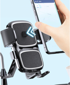 Supporto per Telefono Girevole a 360 <span class=keywords><strong>Gradi</strong></span>, Portatile e Flessibile in ABS, con Sgancio Rapido, per Ciclismo e Moto - Product Image 4