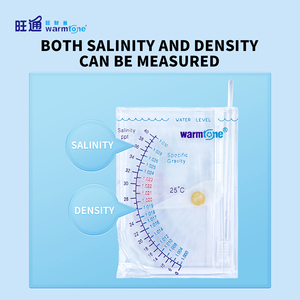 Nhựa nước muối tỷ trọng kế cho nước muối nồng độ Tester hình vuông hồ cá Phụ kiện cho bể cá ngoài trời hộp đóng gói - Product Image 3