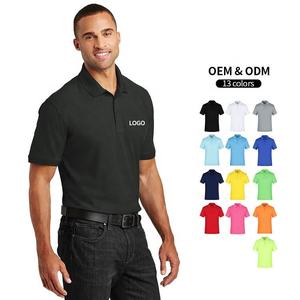 Prix discount 100% polyester séchage rapide hommes polo t-shirts sensation fraîche maille respirant été à manches courtes t-shirts - Product Image 3