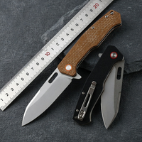Premium D2 Stahlklinge G10 Griff Klappmesser 205mm 3,0mm Dick 60HRC Kugellager Campingmesser Outdoor-Nutzwerkzeug Geschenk
