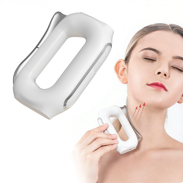 Heated Fascia Scraping Massager Deep Tissue Massage Vibration Portable Rechargeable Fascia Knife for Relief & Myofascial Release