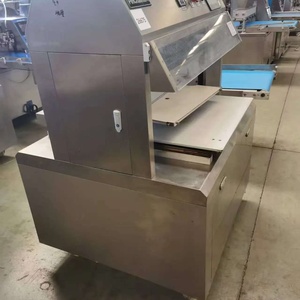 Cortador de pastel redondo de acero inoxidable 304, máquina cortadora de pastel de velocidad rápida, esponja de miel, máquina cortadora de pan <span class=keywords><strong>tostado</strong></span> - Product Image 4