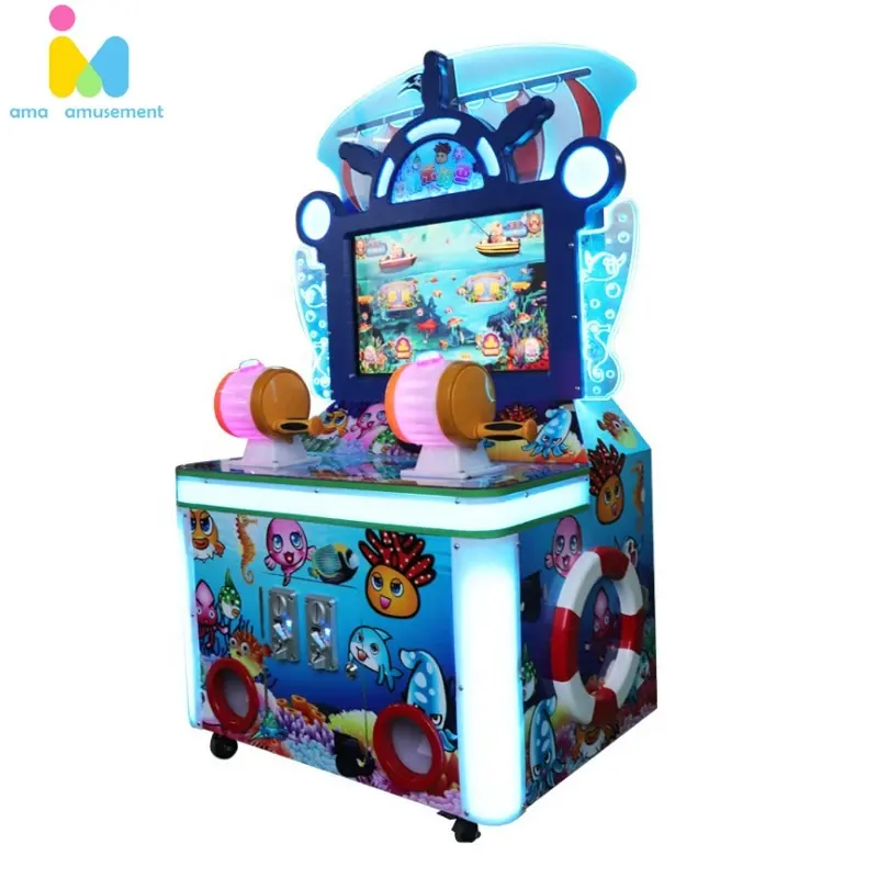 Fabbrica all'ingrosso indoor 22 ''LCD video simulazione cinese arcade fishing game machine fish game machine