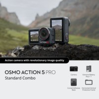 DJI Osmo Action 5 Pro Standard Combo Kamera Gimbal Ideal Dengan Kualitas Gambar Revolusioner Dirancang Khusus untuk Vlog Harian Teraktivasi