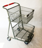 Chariot de courses DIKA 110L à 2 roues, pliable, galvanisé, origine Jiangsu, modèle américain, très populaire en 2026