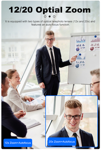 4k PTZ hội nghị máy ảnh 20x Zoom ai theo dõi USB PoE NDI USB lan cho HDM-I cho nhà thờ sống trực tuyến bỏ phiếu giáo dục thờ phượng - Product Image 6