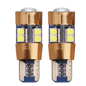 Car T10 12V LED Signal Light <span class=keywords><strong>Orange</strong></span> Amber Light <span class=keywords><strong>Position</strong></span> Parking City Lights T10 168 194 3030 W5W 19SMD LED Bulb White Ice Blue - Product Image 1