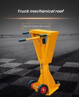 Cadre de support stable pour remorque TJ40A, support fixe pour camion porte-conteneurs TJ70, vérin de levage mécanique à vis