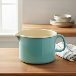 Casserole en émail turquoise 1,7 L 14 cm - Product Image 3