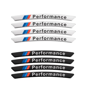 Autocollants de jantes de voiture Performance M pour <span class=keywords><strong>BMW</strong></span> <span class=keywords><strong>E46</strong></span> E90 E60 F30 F10 E39 E36 F20 E87 E92 G30 X5 E70 G20 E30 E91 - Product Image 3