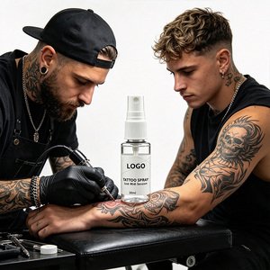Delicate Smooth Texture Tattoo Cream, Large & <b>Small</b> Net <b>Weight</b> Options, Custom Printed Logo Tattoo Aftercare Cream for Tattoo - Product Image 3