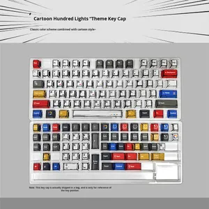 คีย์แคปลายอนิเมะ โปรไฟล์ CHERRY คีย์แคป PBT สำหรับคีย์บอร์ดแบบกลไก คีย์แคปแบบซับลิเมชั่น - Product Image 6