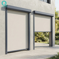 QINGYING Stores motorisés imperméables pour terrasse et extérieur