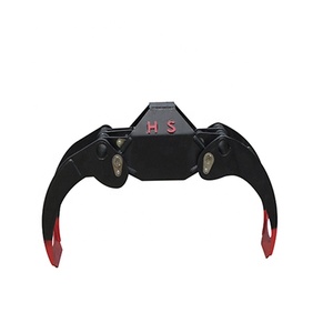 Granjero maquinaria <span class=keywords><strong>forestal</strong></span> <span class=keywords><strong>usada</strong></span> <span class=keywords><strong>tractor</strong></span> pequeño grúa de troncos cabeza de cosechadora de garra de madera a la venta - Product Image 6