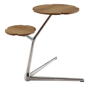 <span class=keywords><strong>Mayco</strong></span>, muebles de acento moderno, elegante tocón de árbol dorado y plateado, mesa auxiliar de café, tronco de árbol naturalista, Metal envejecido, vida fácil - Product Image 1