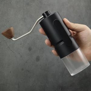 Molinillo <span class=keywords><strong>de</strong></span> Café Manual, Molinillo <span class=keywords><strong>de</strong></span> Granos <span class=keywords><strong>de</strong></span> Café con Manivela, Estilo Fresco, Portátil para el Hogar, Camping y Viajes - Product Image 1
