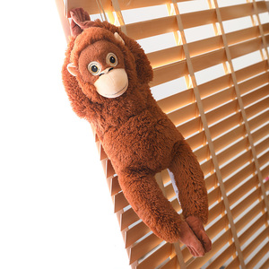 Lindo colgante de peluche animal gorila animal de peluche brazo largo y piernas mono juguetes de peluche colgante decoración muñeca - Product Image 2