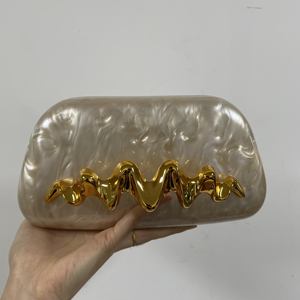 Bolsos de mano con clase para mujer a la moda, bolsos de lujo para mujer, bolsos de fiesta de boda y monedero, bolso de mano de cristal para mujer, bolsos de noche al por mayor - Product Image 2