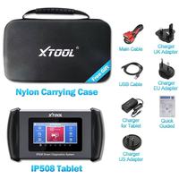 Lector de Códigos de Diagnóstico Automotriz Profesional InPlus IP508, Sistema Completo ABS EPB, Reinicio de Aceite, Escáner OBD2, 1 Año, 12V, Android, LCD