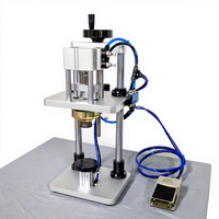 Dubai Hot Sale Desktop Pneumatische Dop Van Olijfolie Afsluitdoppen Machine Kurk Wijnfles Capper Sealer Persmachine