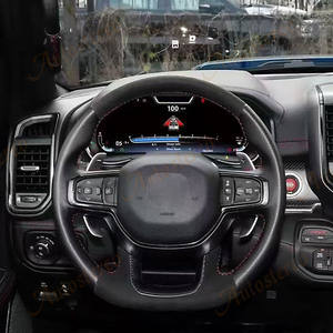 หน้าจอแสดงผลดิจิตอล Virtual Cockpit สำหรับรถยนต์ Dodge RAM ปี 2019-2023 หน้าจอแสดงความเร็วแบบดิจิตอล หน่วยความเร็วไมล์/กม. พร้อมจอแสดงผลบนแผงหน้าปัด - Product Image 3