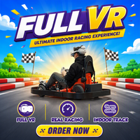 Centre de divertissement de karting de réalité mixte, aire de jeux intérieure pour enfants, karting en métal, maison de jeu de conduite de voiture, centre commercial