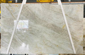 Quarzite naturale Taj Mahal marmo brasiliano pietra di lusso per cucina controsoffitto parete decorazione di sfondo - Product Image 3