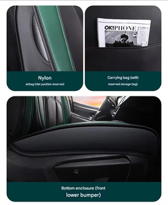 <span class=keywords><strong>Coprisedili</strong></span> Auto Universali in Pelle di Lusso, Resistenti all'Usura e allo Sporco, Traspiranti, <span class=keywords><strong>per</strong></span> Cinque Posti - Product Image 4