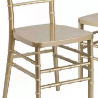 Chaises de mariage en gros : Chaises Chiavari blanches longues à dossier croisé en métal pour mariages, fournisseur chinois