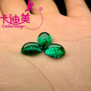 Piedra preciosa para cultivo en laboratorio, de Color verde <span class=keywords><strong>Muzo</strong></span> hidrotérmico, incrustaciones de grietas leves, <span class=keywords><strong>Esmeralda</strong></span>, precio de <span class=keywords><strong>Esmeralda</strong></span> por quilate - Product Image 4