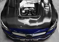 Nouveau capot en fibre de carbone pour Mercedes-Benz W205 C63 (2015-2021) |   Remplacement du capot avant style IMP |   Ajustement de style OEM |   Vis