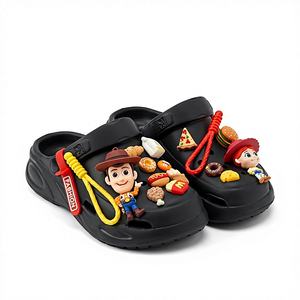 Zuecos Unisex de Plataforma Plana Suave de Malla Antideslizante para Verano, Estilo Mary Jane, Reciclables, con Diseño de Oso, que Aumentan la Altura - Product Image 1