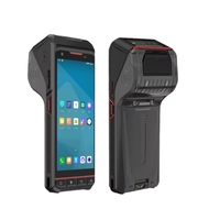 Escáner de Códigos QR Android 13, Colector de Datos Inalámbrico para Almacenes, Lector RFID UHF de Largo Alcance, PDA Industrial Resistente con Gatillo para Control de Inventario