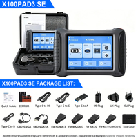 Escáner Automotriz de Diagnóstico Completo para X100PAD3 SE V2.0, Programación IMMO, Codificación ECU, Más de 38 Reinicios, Programación de Llaves, 2 Años de Garantía