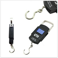 Balance électronique de voyage portable à écran LCD, en métal, alimentée par batterie, 50 kg (110 lb), personnalisable, de qualité supérieure, vente chaude