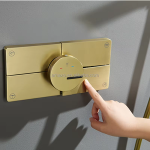 Amaxo cao cấp giấu vòi hoa sen vòi tĩnh nhiệt vòi hoa sen đặt phòng tắm với 3 chức năng vòi hoa sen đầu - Product Image 5