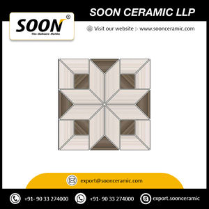 Azulejos de cerámica de 60x60CM de diseño recién llegado, azulejos de porcelana para decoración de pisos de hoteles y oficinas - Product Image 2